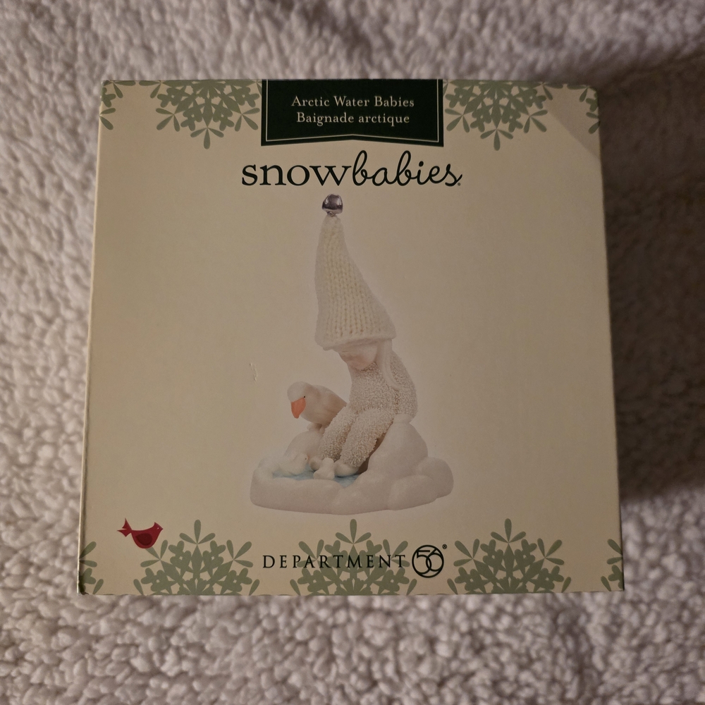 Department 56 Arctic Water Babies Snowbabies Figurine